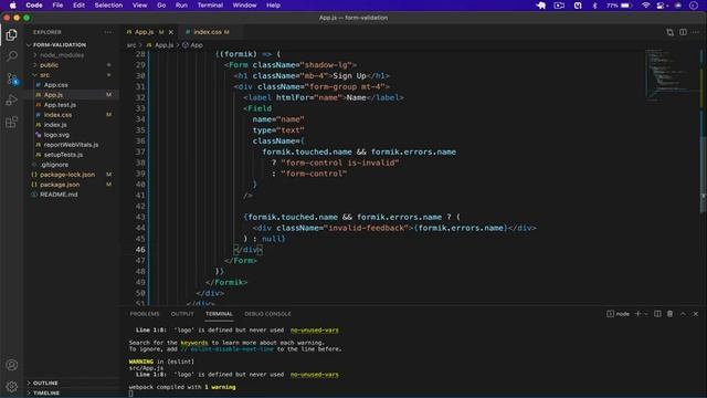 Form Validation in React.js with Formik using Validator смотреть онлайн