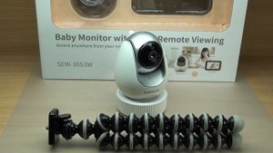 Обзор видеоняни Samsung SEW-3053WP (расширенная версия с креплением к коляске)