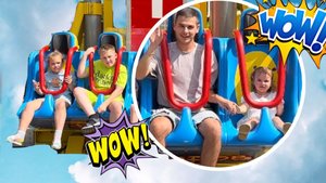 Сеня в парке развлечений Диво-остров