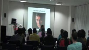 Conferencia: "La poesía de Antonio Gamoneda" por Marta Fuentes (Part 1)