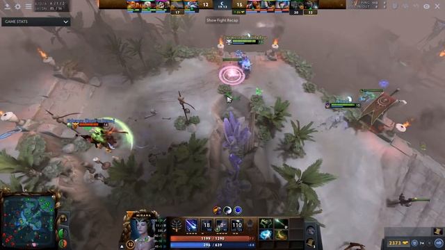 Mirana Offlane Gameplay - Patch 7.28b (Dota 2 Gameplay) смотреть онлайн