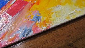 Acrilic Abstract Painting for beginners / Relaxing / Daily Art Therapy / #lDayl 01 re