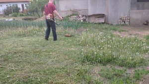 Кошу траву со Stihl fs 87