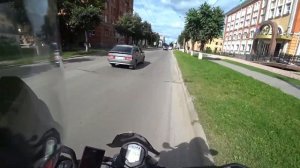 Катаю по городу на KTM Duke 390, Часть #1