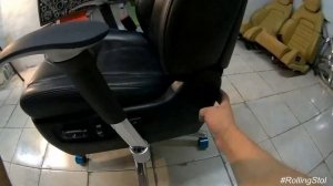 Как сделать офисное кресло из сидения авто
