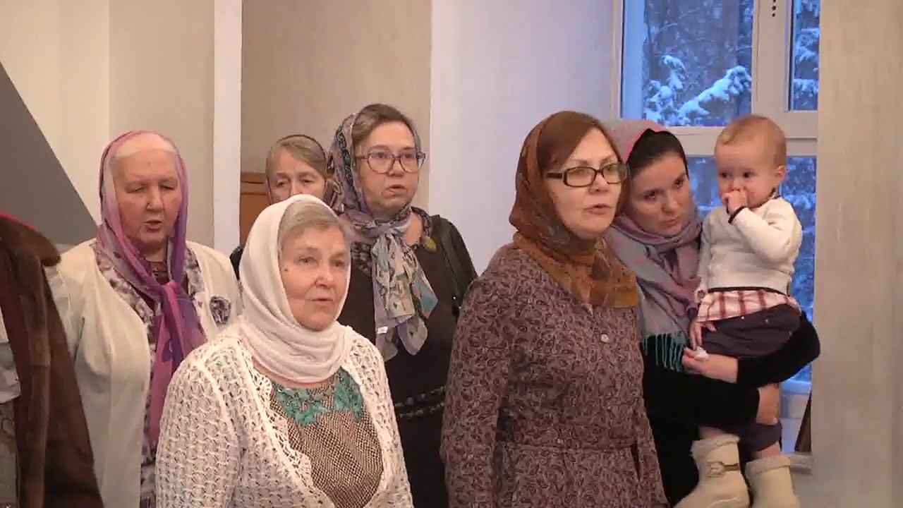 Молебен покаянный Господу, Богородице, мученикам Вифлеемским. 11 января 2017г