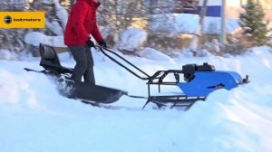 обзор и тест мотобуксировщиков балтмоторс