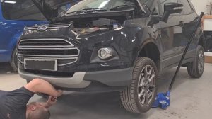 How to remove a 2016 Ford Ecosport Titanium front bumper...