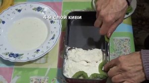 Торт из печенья с творожным кремом без выпечки - домашний торт