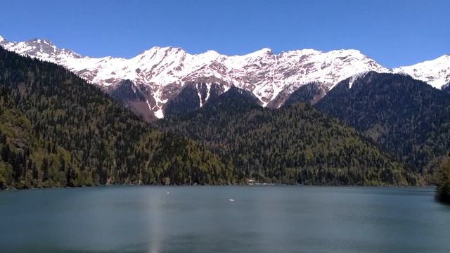 Самые красивые места Абхазии. Гегский водопад. Озеро Рица.