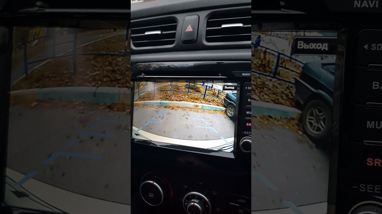 камера заднего вида на KIA RIO 3