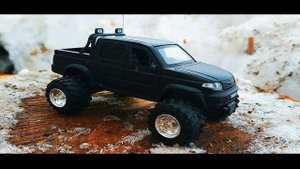 Тюнинг модельки УАЗ Патриот Пикап / UAZ Patriot Pickup.