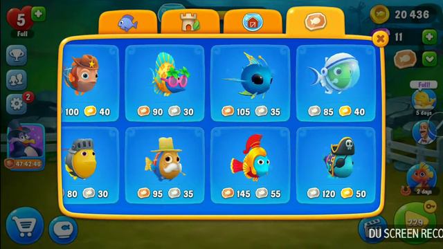 Brand New Fishdom Tank! Farmer tank! Decorations galore. смотреть онлайн