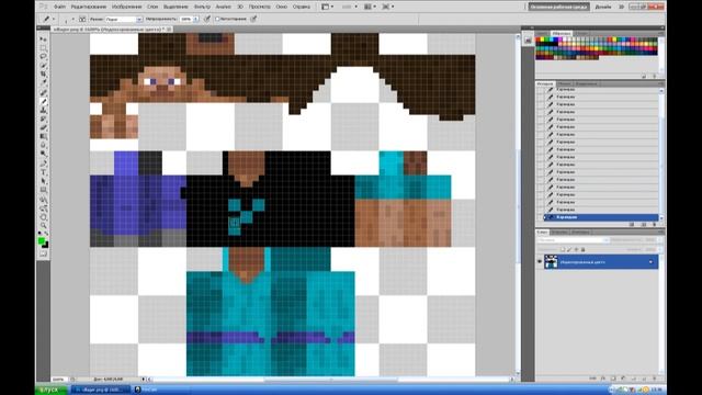 Создаем Текстур Пак Для Minecraft #4 Текстуры Жителей смотреть онлайн
