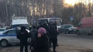 Задержания в Первомайском на пикете