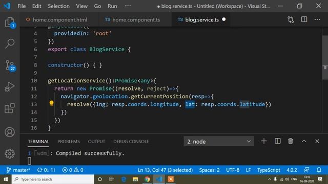 Get Latitude And Longitude of Current Position In Angular || Angular Tutorial || Angular Course