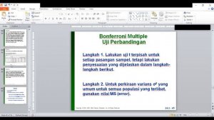 Pertemuan 14 - Analisis Varian