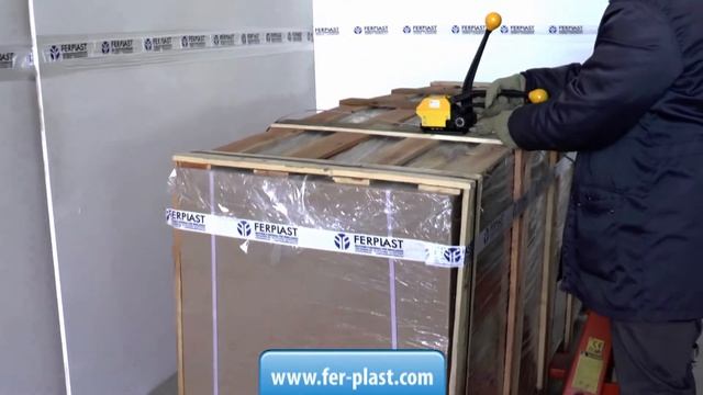 Tendireggia manuale per reggetta metallica TP SL 200 - www.fer-plast.com смотреть онлайн