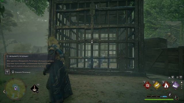 Hogwarts Legacy Баг с клеткой (Спасти Печеньку) смотреть онлайн