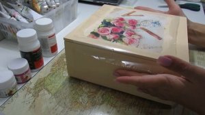 Декор шкатулки! Мастер класс!