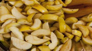 Нормандский пирог с яблоками