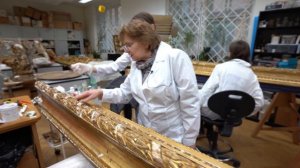 Реставрация картины К.Е. Маковского «Народное гулянье во время Масленицы на Адмиралтейской площади»
