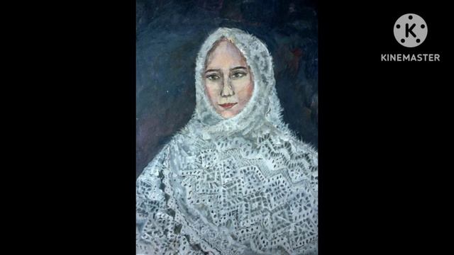 Оренбургский пуховый платок