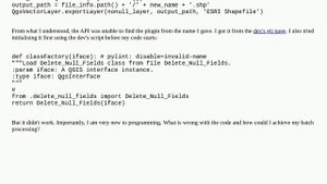 How do I run a QGIS plugin on its Python API?