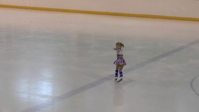 Фигурное катание. Юный фигурист. Покатилова Александра 6 лет (2008 г.р.) 2 место! смотреть онлайн