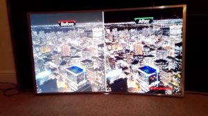 Samsung UE48JS9000T screen problem, half brighter