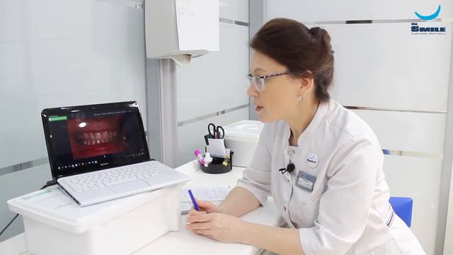 Отбеливание зубов Zoom. Зубрицкая Н. А. Клиника Dr. Smile