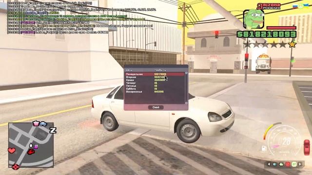 МАКСИМАЛЬНО ПРОКАЧАЛ LADA PRIORA НА АРИЗОНА РП / OБЗОР НОВОЙ ЛАДЫ ПРИОРЫ НА ARIZONA RP