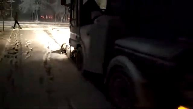 27 декабря 2017 года. Снег в Бишкеке смотреть онлайн