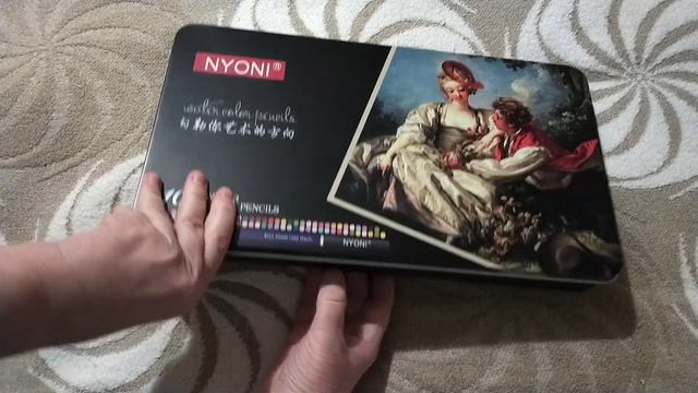 Мои творческие покупки/ акварельные карандаши 100 цветов/раскраски смотреть онлайн