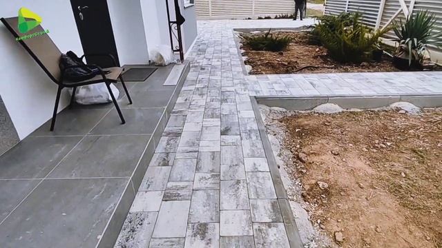 Тротуарная плитка новый город. Работа. смотреть онлайн