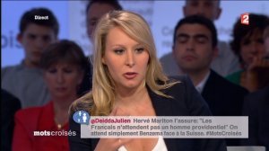 Mots Croisés avec MARION MARECHAL LE PEN-16.06.2014-2.2