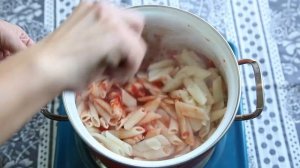 Макароны запеченные в духовке с куриной грудкой/Baked pasta with chicken breast