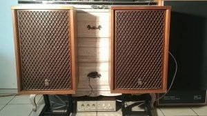 Sansui SP 1700 system 3 wey speakers Sherwood D-9500 Hi end made in USA 68'
