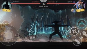 Shadow Fight Shades, Shadow Vs All Bosses Act 2