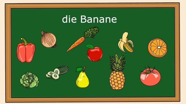 Obst Und Gemüse/German Vocabulary/