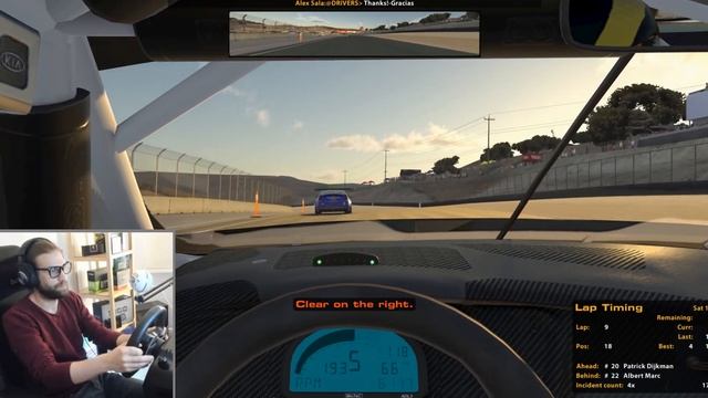 iRacing | Kia Optima @ Laguna Seca | Part 6 of my journey | 1440p | Mobile Friendly смотреть онлайн