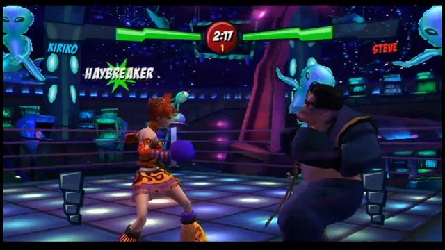 Facebreaker KO Party is a boxing game (Wii Gameplay) смотреть онлайн