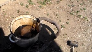 Глушитель скутера промывка химией