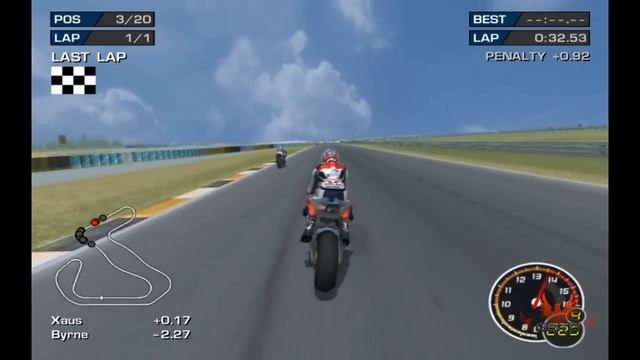Moto GP 3: The Ultimate Racing Technology [GAMEPLAY] - PC смотреть онлайн