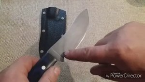 Нож из дисковой пилы(9ХФ)