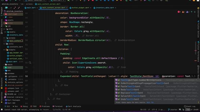 #flutter | build an Inventory app in flutter and run on Web, MacOs and Windows