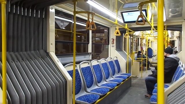 Трамвай "5224 по 55" Петербурга 10-165: 71-631-02.02 (УКВЗ) б.5224 по №55 (09.02.20) смотреть онлайн