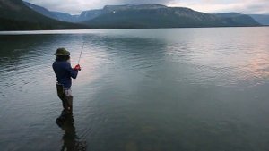 СЕЙДОЗЕРО. КУМЖА НА СПИННИНГ. (КОЛЬСКИЙ ПОЛУОСТРОВ).