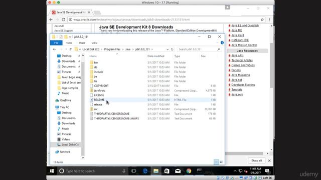 Java 9 Masterclass - Beginner to Expert : Install Java, JDK and JRE (Windows PC)