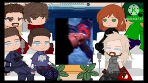 || Avengers Assemble React to Spider-man across the spider-verses || Marvel GCRV ||